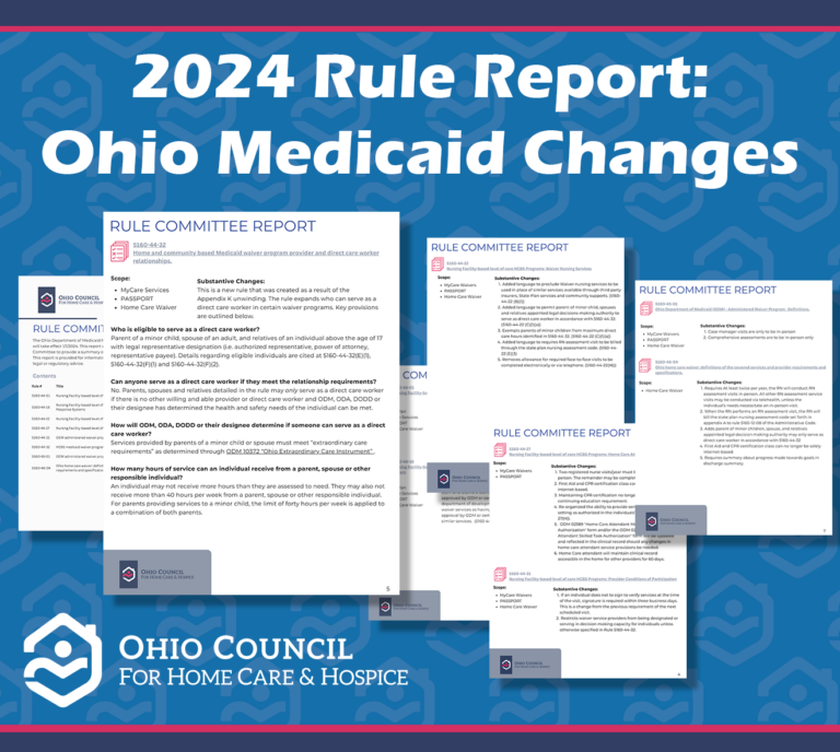 2024 Rule Report: Ohio Medicaid Changes – Ohio Council for Home Care ...
